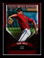 Yoan Lopez Arizona Diamondbacks #90 Panini 2015 Panini Elite Extra Edition