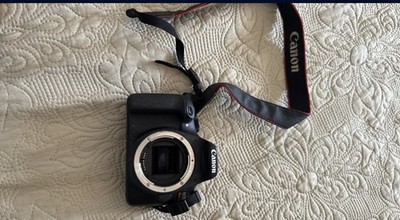 Canon EOS Rebel T6 18MP Digital SLR Camera - Black (Body Only)