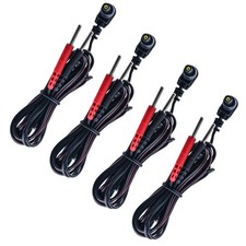 Premium Replacement TENS Lead Wires, Compatible with Most TENS and EMS Units ...