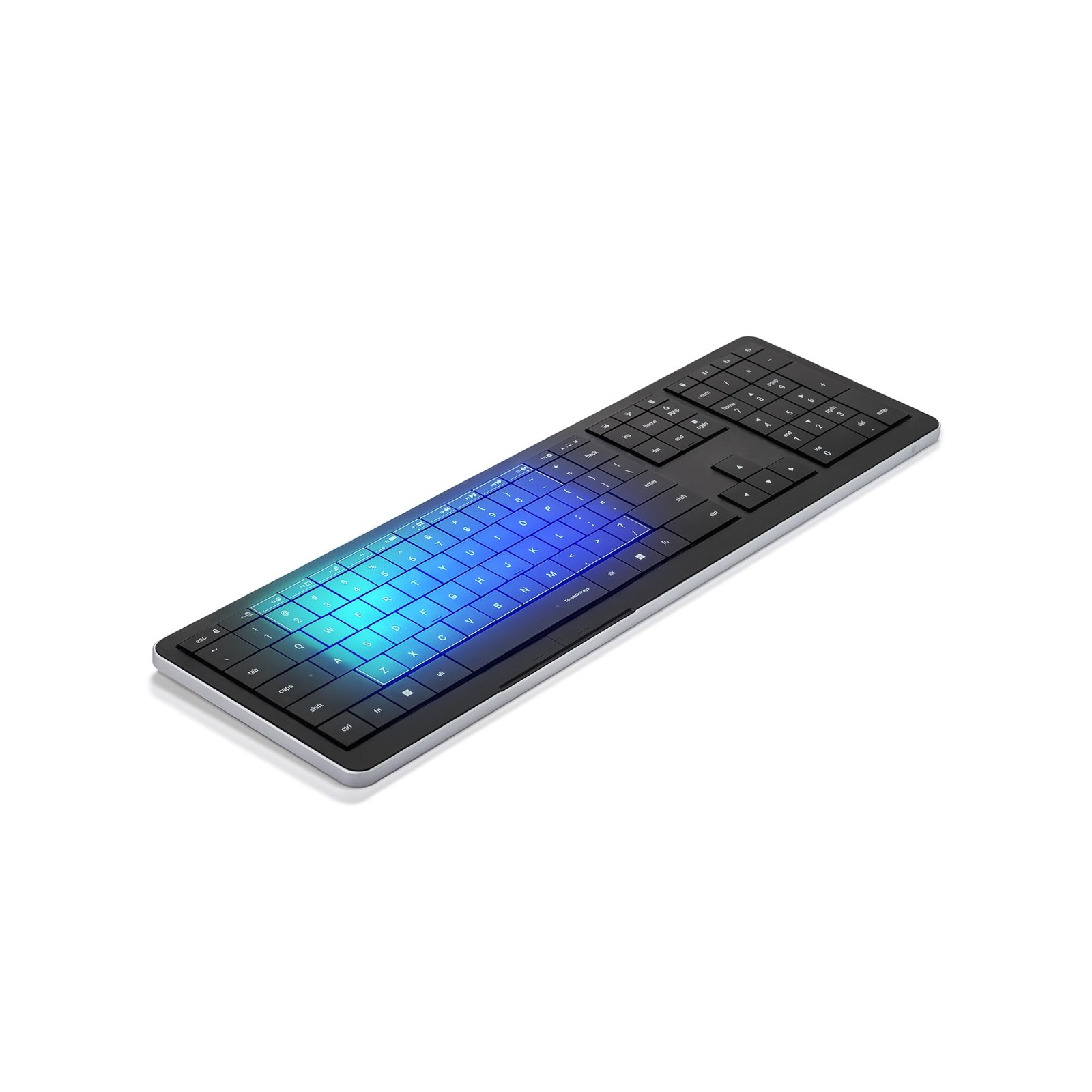 CLVX 1 Wireless Touchpad Keyboard | Bluetooth & USB-C | Low Profile, RGB Back...