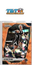 Alysha Clark 2024 Panini Prizm WNBA Orange Cracked Ice #101 Las Vegas Aces 17a