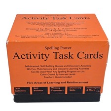 Spelling Power Activity Task Cards 365 Learni...