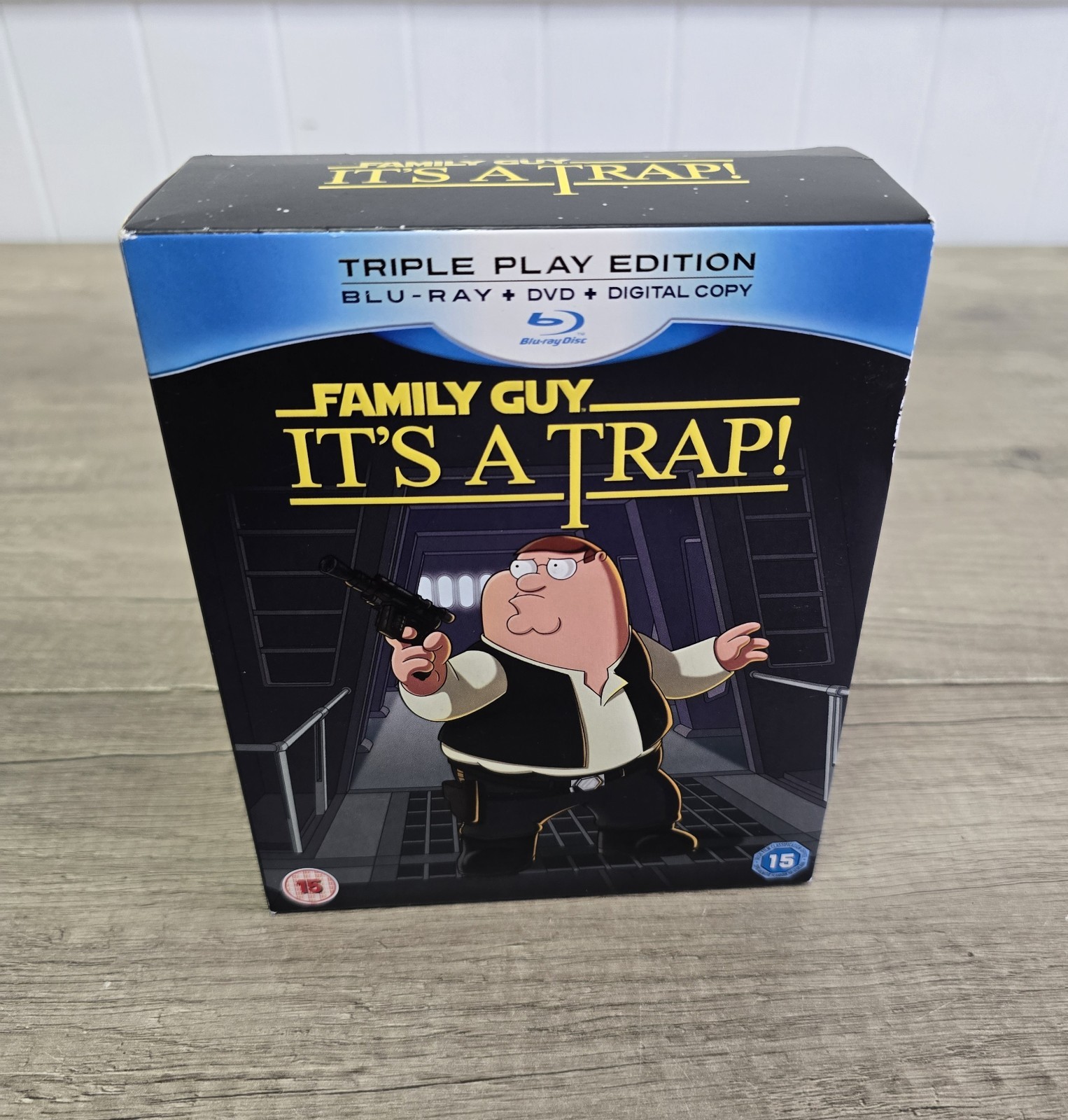 Family Guy Its A Trap (Ltd Edition) Blu-ray with Sealed T-Shirt and Cards