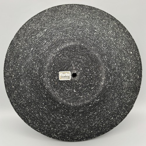 Flauta Chicago Cartón Corrugado Negro Blanco Confeti Cuenco Posmoderno 14.5" - Imagen 4 de 6