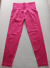 MY my protein scrunch bum cropped leggings Cerise pink size 10 to 12