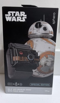 Sphero Star Wars BB-8 App-Enabled Droid Force Band Special Ed. Box Base USB