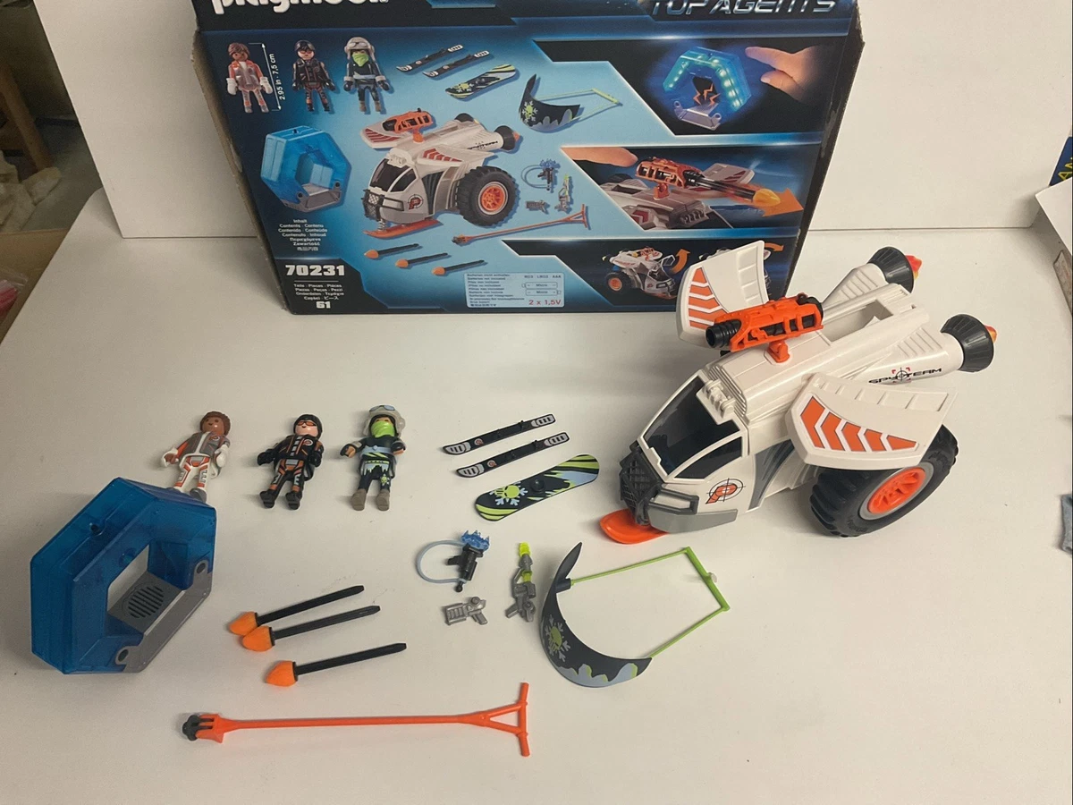 PLAYMOBIL 70231 - Top Agents - Spy Team Schneegleiter In OVP Komplett TOP