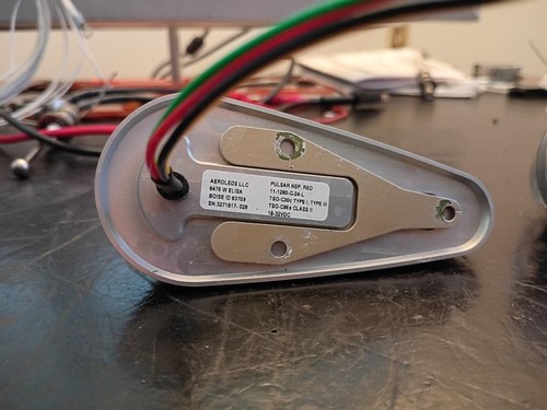 AeroLEDs 24V  Pulsar 660 Wingtip Light 11-1280-B-24-L  and 11-1280-B-24-R - Bild 3 von 4