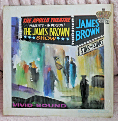 James Brown Live at the Apollo Record * LP * King Records 826 * FREE SHIPPING!