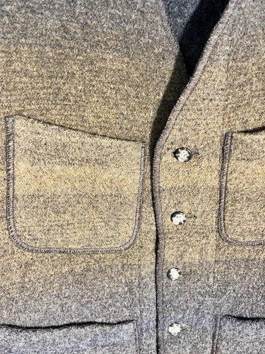 Vintage Classic Gap Button-Up Men’s Wool Waistcoat Southwest Blanket Style - Picture 3 of 7