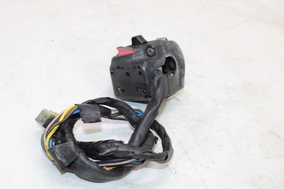 2003 YAMAHA YZF R6 OEM LEFT CLIP ON HANDLE HORN SIGNALS SWITCH SWITCHES - Image 4 of 4