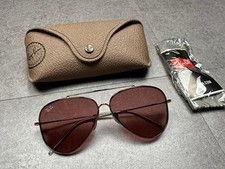 ORIGINAL RAY BAN AVIATOR REVERSE RB R0101S SONNENBRILLE MIT ETUI