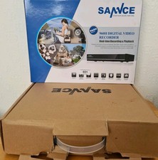 Sannce 960H Digital Video Recorder 8 Channels X 4 CCTV Cameras. Complete Set Up.