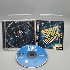 Space Invaders PS1 PlayStation Complete Refurbished Excellent