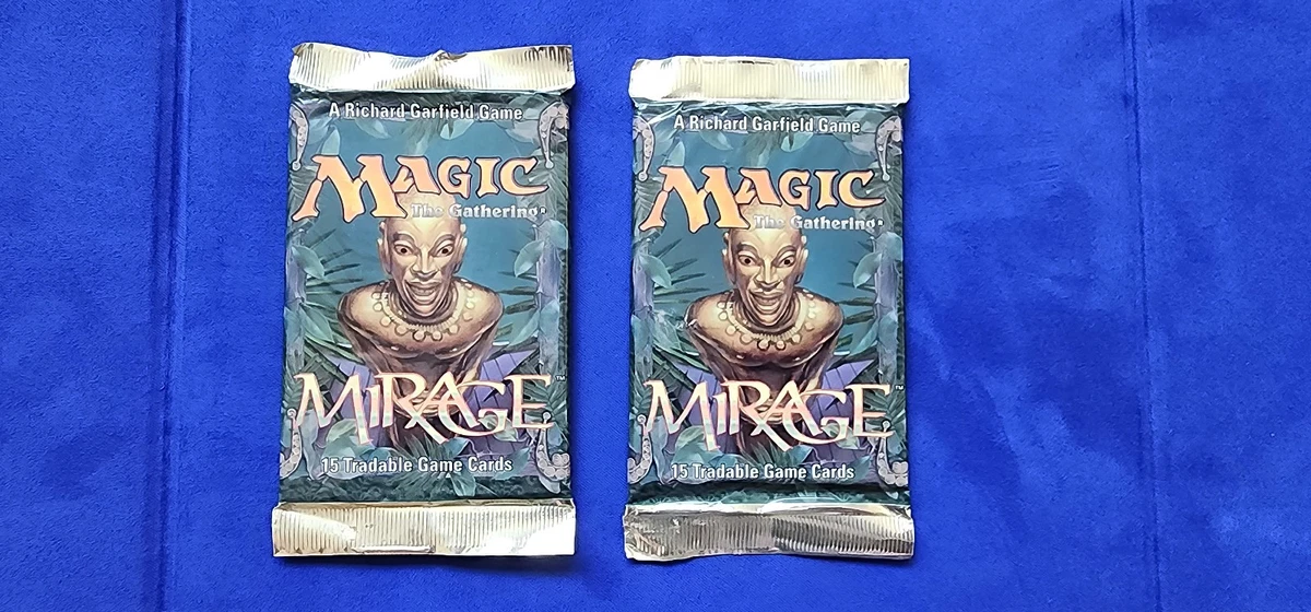 Magic: The Gathering Mirage Sealed Collectible Card Game Packs for
