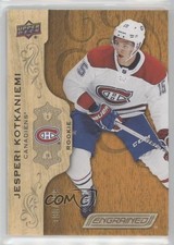 2018-19 Upper Deck Engrained Rookies 100/299 Jesperi Kotkaniemi #65 0y3o