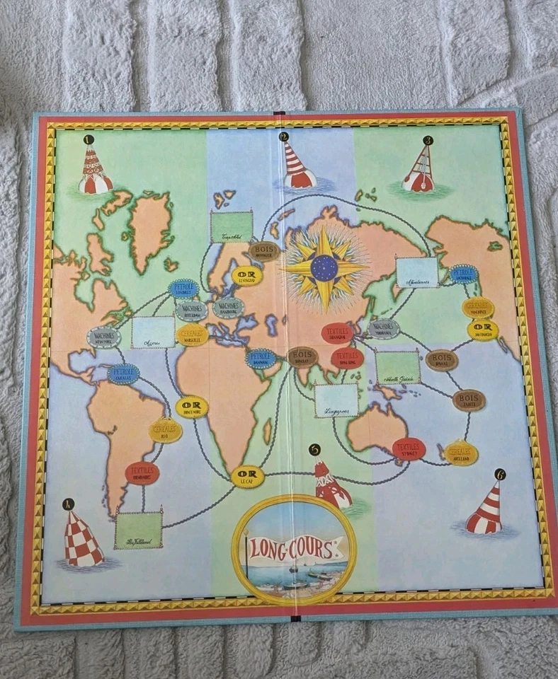 Jeu de société "Long cours" MIRO 1977 (vintage) - Photo 3/4
