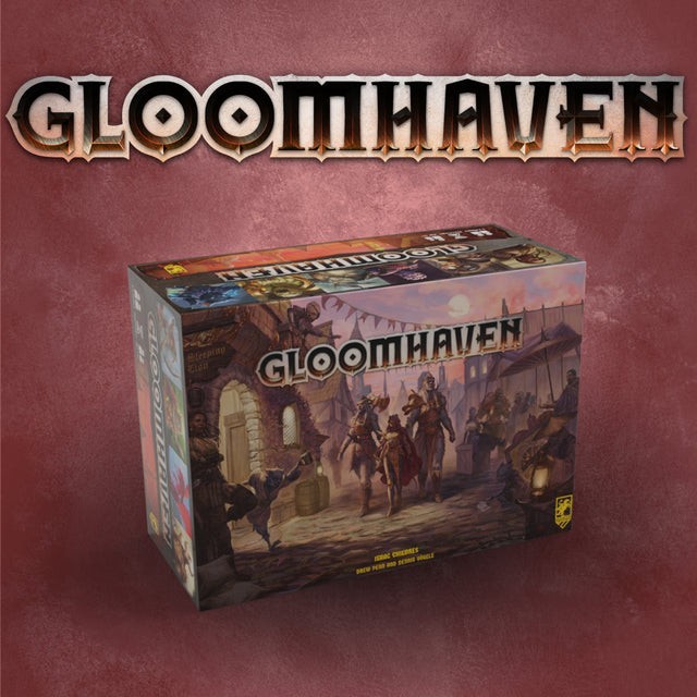 Gloomhaven Second (2nd) Edition Strategy Board Game Cephalofair Games Free Ship