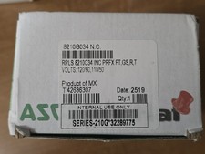 ASCO Red Hat  1/2" 2 Way Brass Solenoid Valve  120/60 110/50  8210G034 N.O.