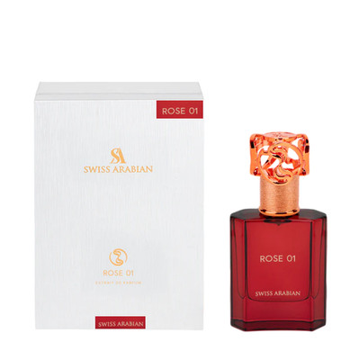 Swiss Arabian Rose 01 EDP Spray Fragrance - 1.7 Fl Oz (50 ml)
