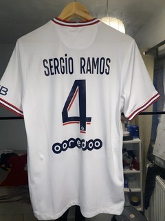 Paris Saint Germain PSG 2021/2022 Fourth Football Shirt S. Ramos PLAYER ISSUE