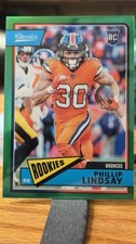 2018 Panini Honors - Classics Update Rookies Phillip Lindsay #309 Green /75 (RC)