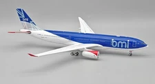InFlight200 Airbus A330-243 BMI British Midland G-WWBB (with stand) IF332BM1225