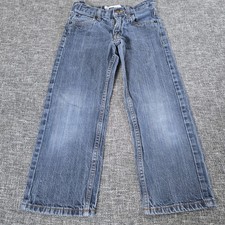 Levi Strauss 505 Denim Jeans Youth Size 6 Regular Medium Wash Straight