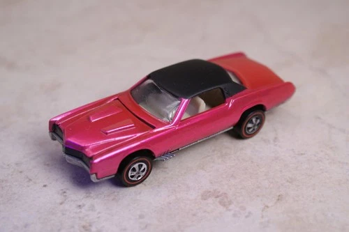Restored Hot Wheels Redline - Custom Eldorado in Hot Pink!! Free Shipping!!