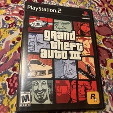 Grand Theft Auto III 3 GTA3 Sony PlayStation 2 PS2 CIB w/ Map & Manual TESTED