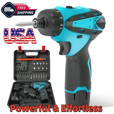 12V Cordless Electric Impact Drill,180N.m Brushless Multi - function Screwdriver