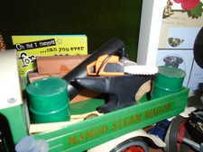 JEDNA MINIATUROWA PIŁA ŁAŃCUCHOWA NOWA POZOSTAŁOŚĆ TYLKO Z MAMOD PAROWY WAGON PROJEKT PIŁA ŁAŃCUCHOWA