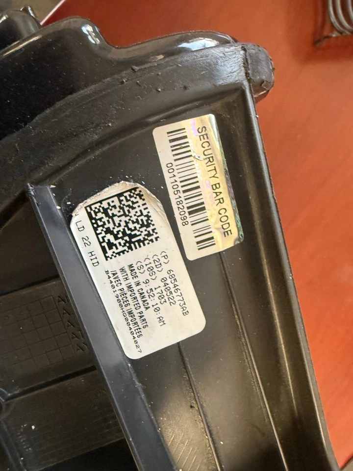 Faro izquierdo Dodge Charger 2022 oculto 2015-2023 Foto 4 de 4