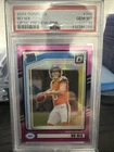 2024 Panini Donruss - Rated Rookie Bo Nix #369 Optic Preview Pink Prizm (RC)