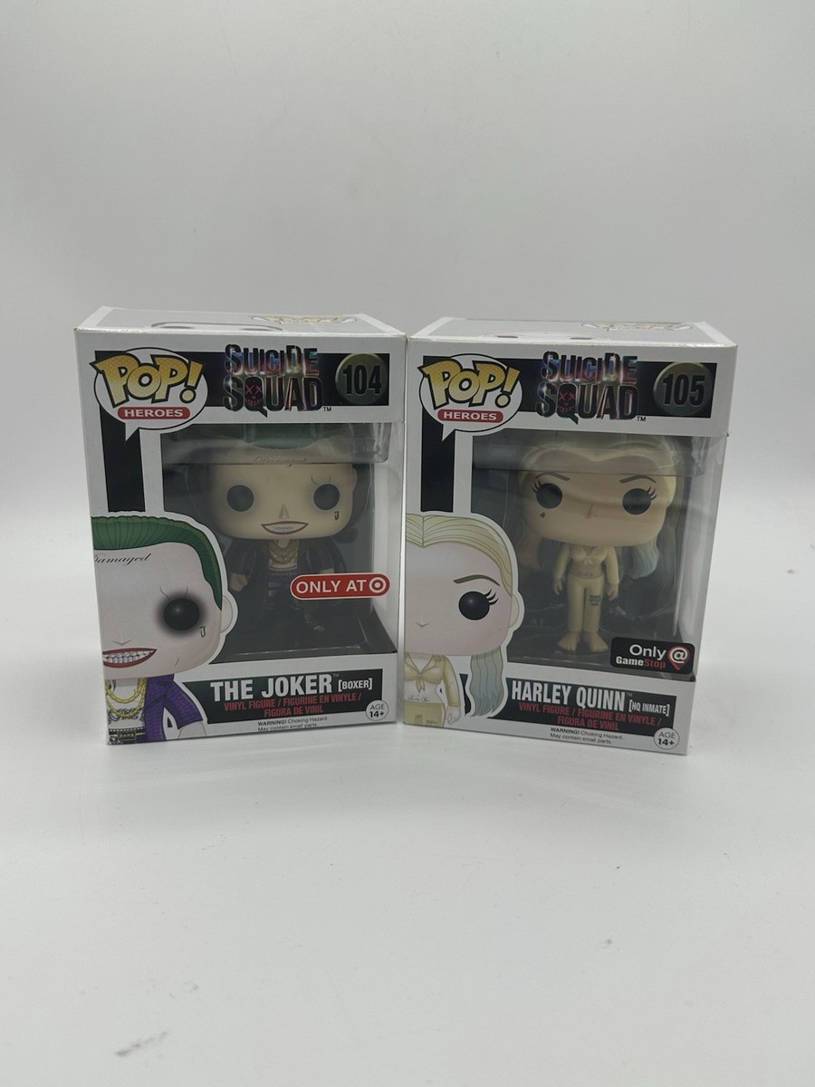Funko Pop Lot Of 2 The Joker (Boxer) Target Harley GameStop