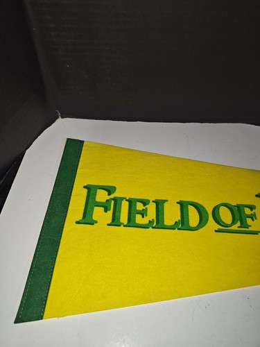 Pennant vintage Field Of Dreams film souvenir feltro decorazione mancava da collezione - Foto 4 di 9