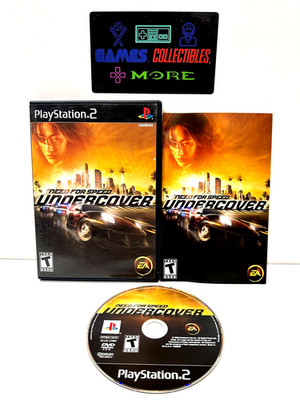 Need for Speed: Undercover (Sony PlayStation 2, 2008) PS2 Complete TESTED CIB
