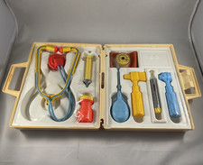 Vintage 1977 Fisher-Price Doctor Medical Kit 936 Complete Toddler Toys Nurse