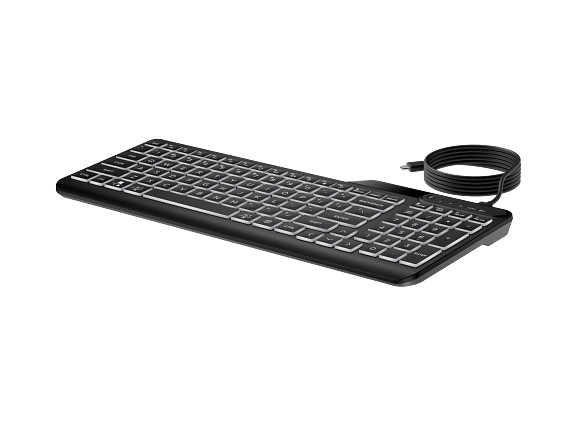 HP 400 Backlit Wired Keyboard — фото 2