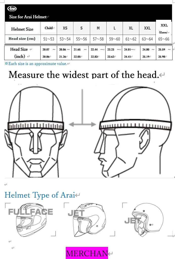 Arai Motorcycle Helmet Jet HYPER-T White On Road 55~56cm/S