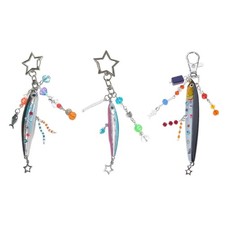 Ergonomic Fish Keychain Fashion Pendant Fish Key Pendant Acrylic Texture
