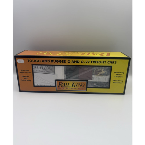 Rail King Polo Norte Caja Coche LED Parpadeantes Escala O/O-27 30-74936 Tema Navidad | Zustand: New