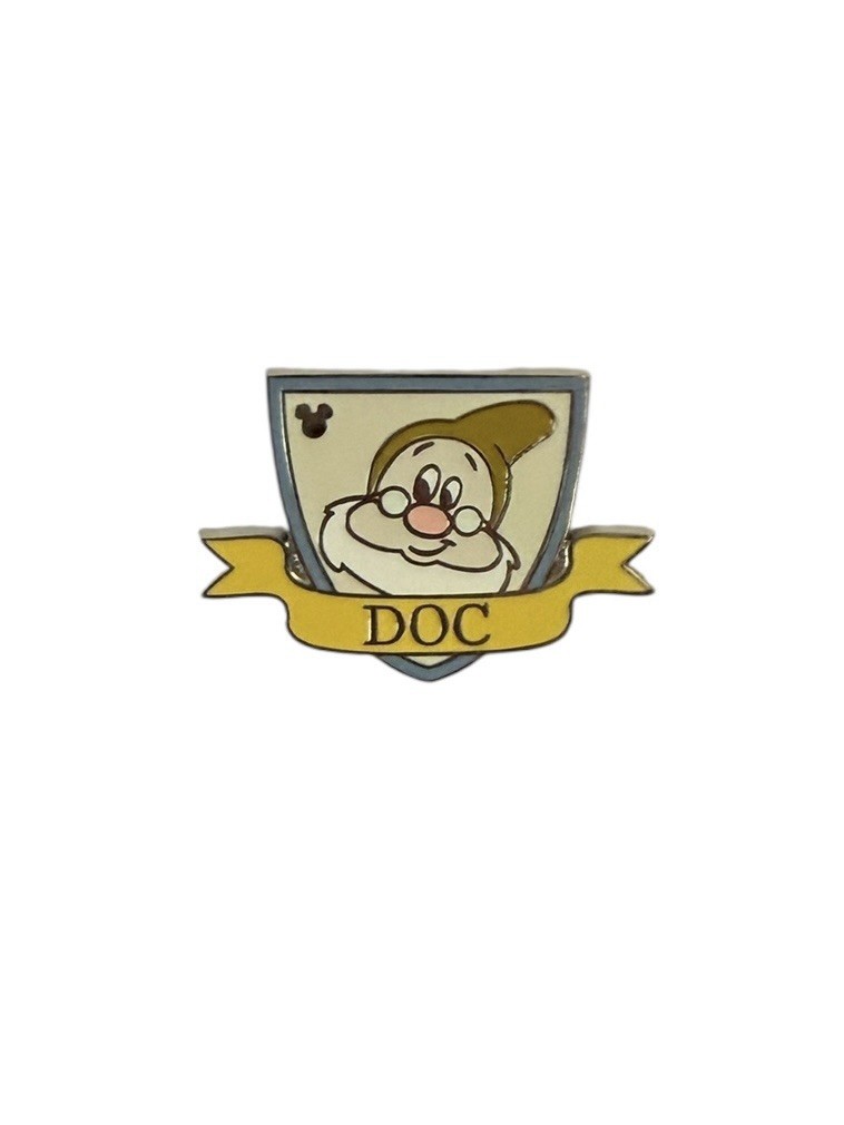 Disney WDW Hidden Mickey Snow White and the Seven Dwarfs Doc Dwarf Pin 2018
