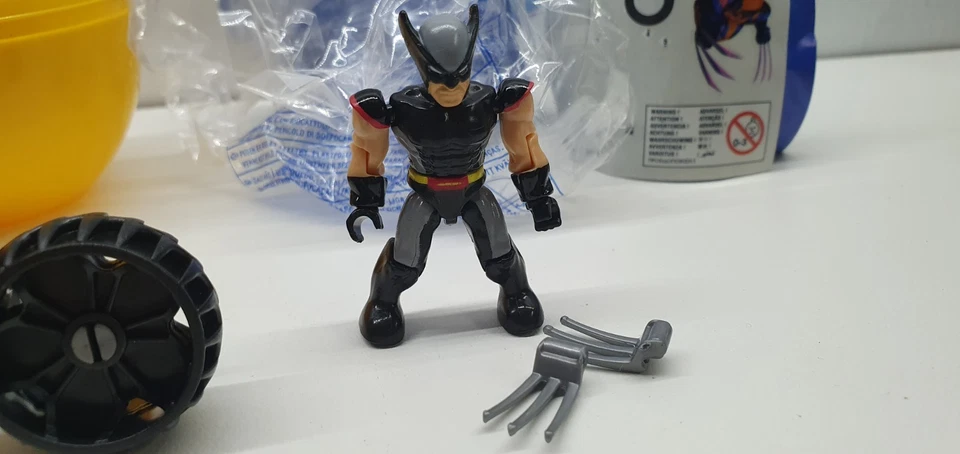 Mega Bloks Marvel Universe Rare Yellow Egg 91291 Wolverine Bike 2011 Ex-display - image 2 of 4