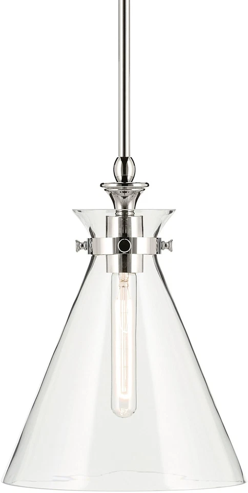 Kichler 52774CLR Laria 11 英寸宽吊坠 - 青铜 — 第 3/4 张图片