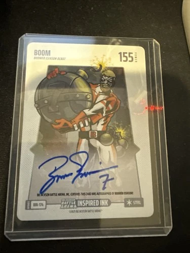 Bo Jackson Battle Arena Inspired Ink Boom Boomer Esiason Steel