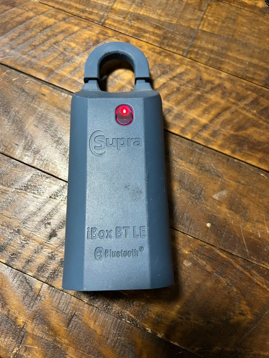 Supra iBox BT LE Bluetooth Key Lock Box Real Estate Lockbox