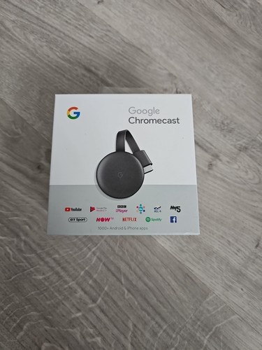 Google Chromecast NC2-6A5 3. Generation TV Media Streamer - HDMi