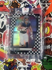 2024 Panini Prizm - Rookies Rome Odunze #385 Black & White Checker Prizm (RC)