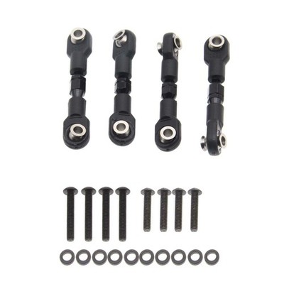Powerhobby 7075 Aluminum Rod Black FOR Traxxas 4-Tec Drift